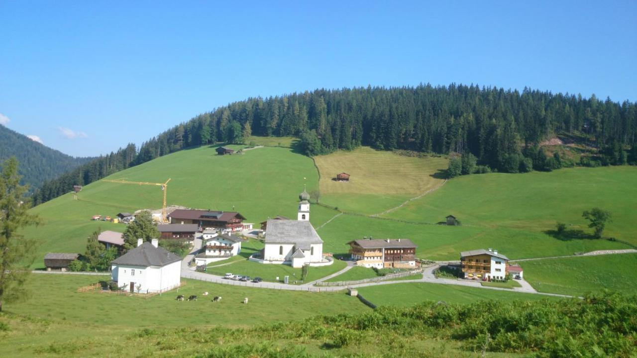 Berggasthof Schatzbergalm Thierbach ภายนอก รูปภาพ
