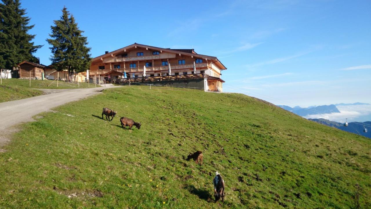 Berggasthof Schatzbergalm Thierbach ภายนอก รูปภาพ