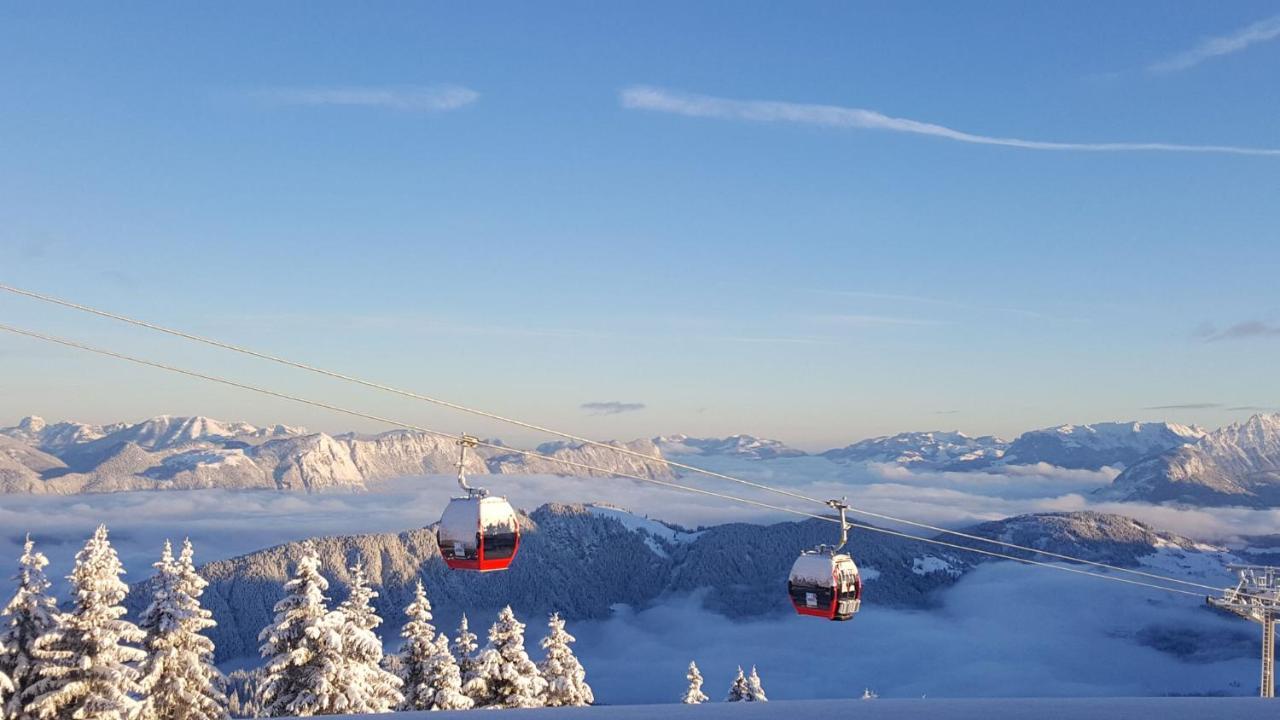 Berggasthof Schatzbergalm Thierbach ภายนอก รูปภาพ